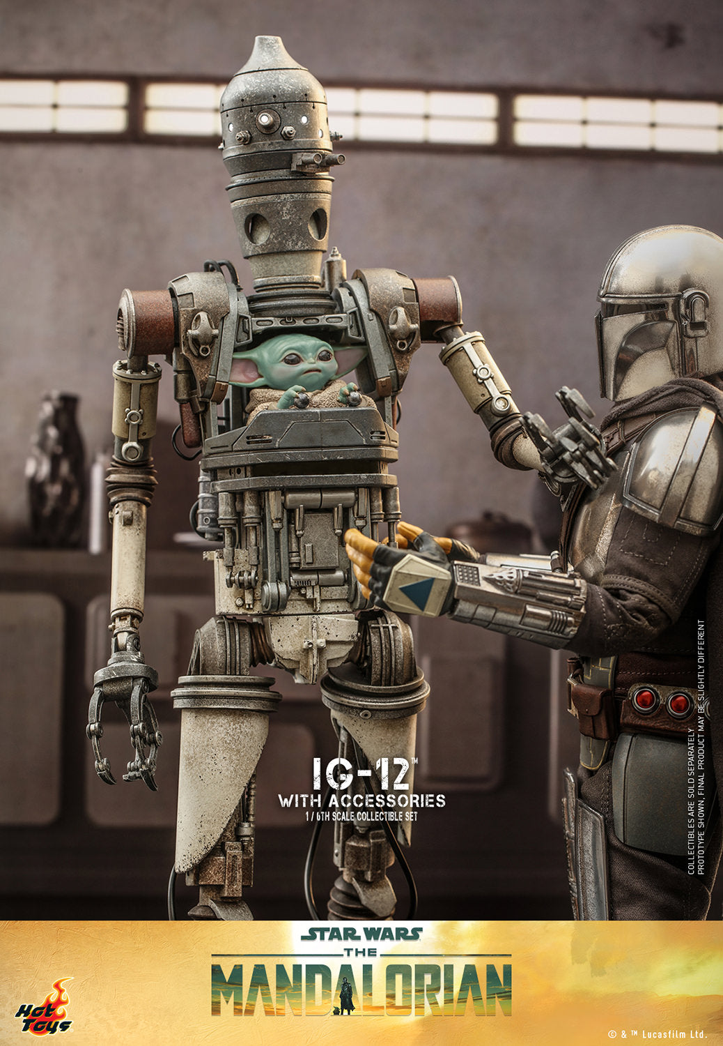 PRE-ORDER IG-12 With Accessories Sixth Scale Figure Set