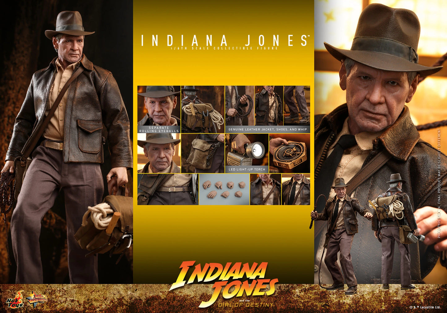 PRE-ORDER INDIANA JONES Sixth Scale Figure by Hot Toys