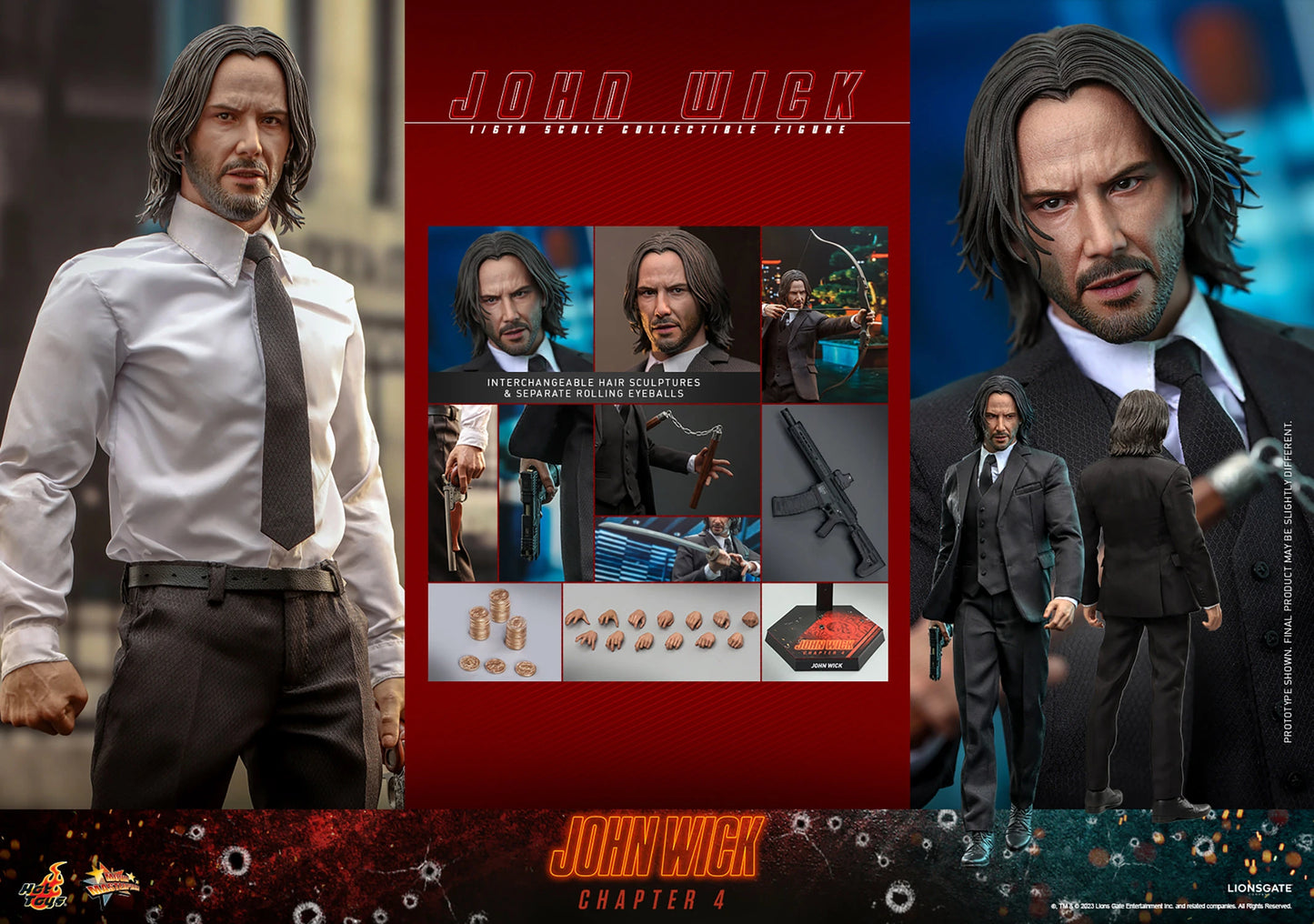 PRE-ORDER JOHN WICK® Sixth Scale Figure by Hot Toys
