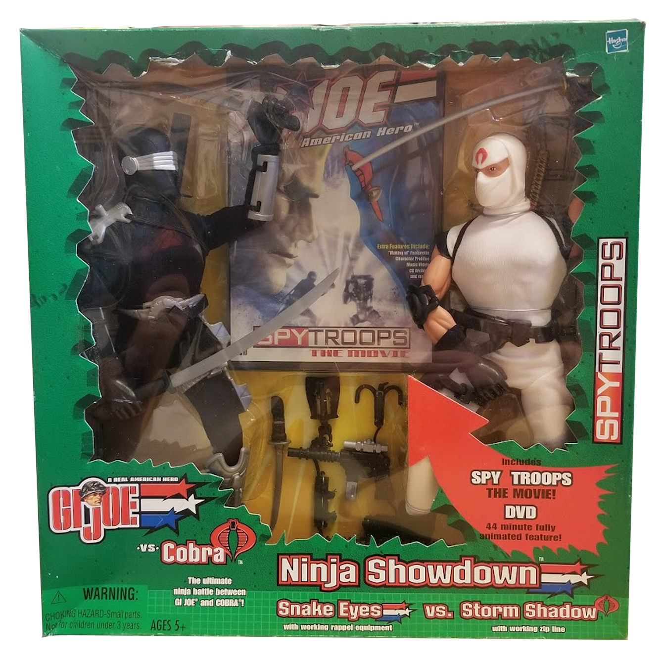 G.I. Joe Ninja Showdown Snake Eyes vs. Storm Shadow 2003