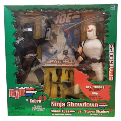 G.I. Joe Ninja Showdown Snake Eyes vs. Storm Shadow 2003