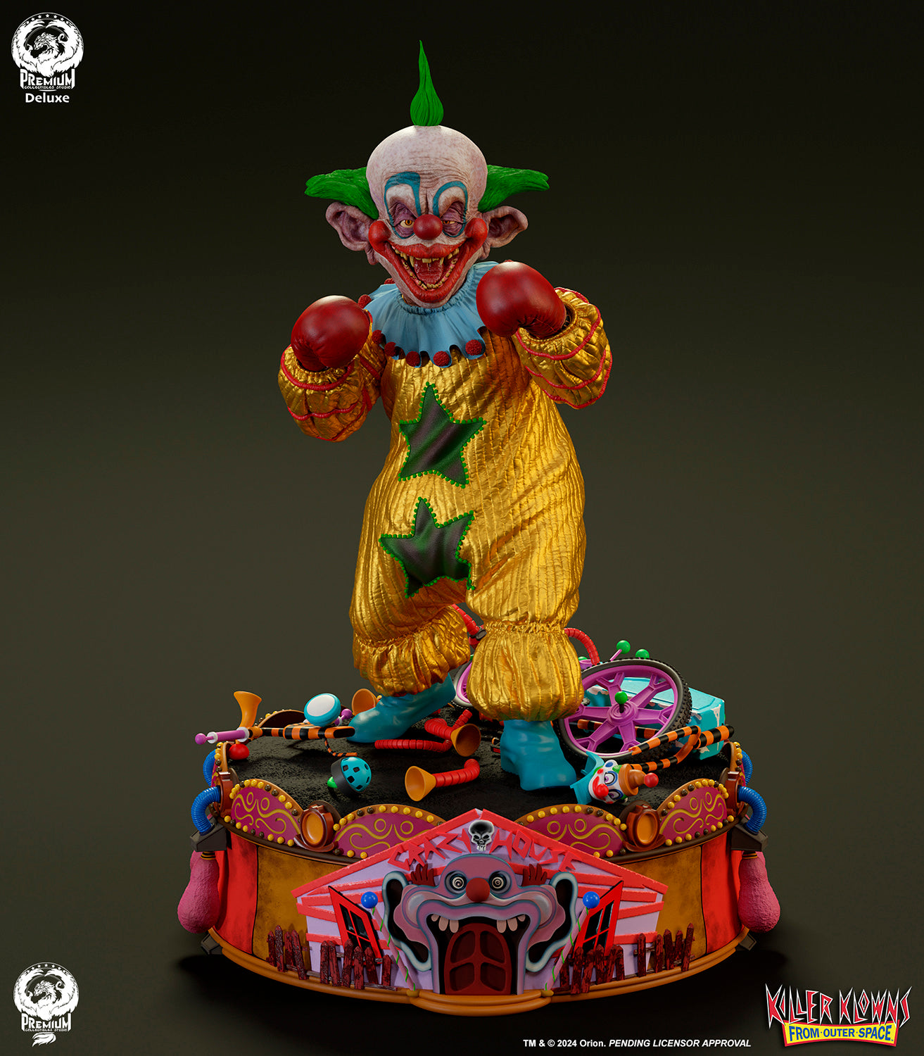 PRE-ORDER Shorty Deluxe Edition Quarter Scale Statue Killer Klowns