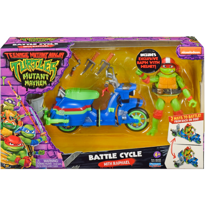 Teenage Mutant Ninja Turtles: Mutant Mayhem: Raphael: Vehicle Figure Set
