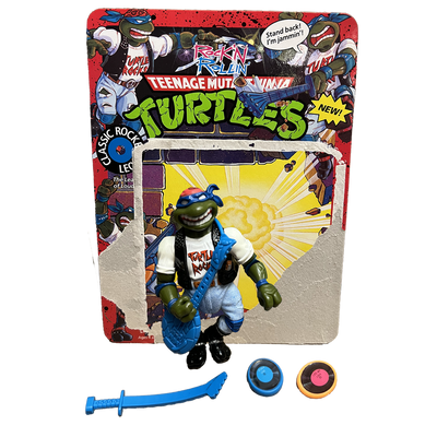 TMNT 1991 Classic Rock Leo Action Figure Teenage Mutant Ninja Turtles Playmates