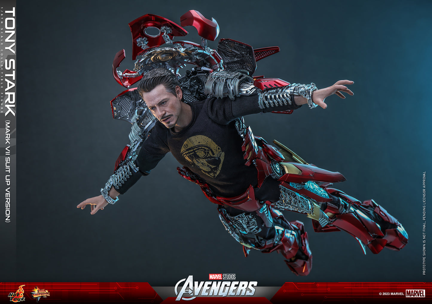 PRE-ORDER Tony Stark (Mark VII Suit-Up Version) Sixth Scale Figure