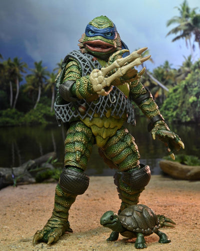 Universal Monsters/Teenage Mutant Ninja Turtles - 7” Scale Action Figure – Ultimate Leonardo as the Creature