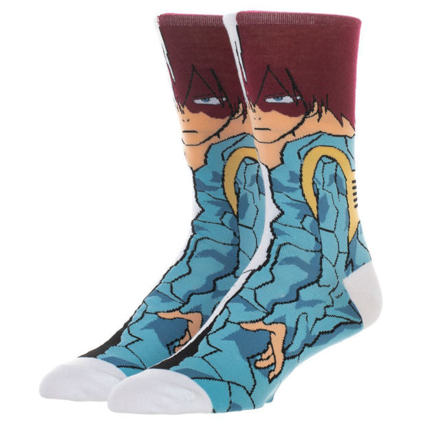 My Hero Academia Todoroki Socks