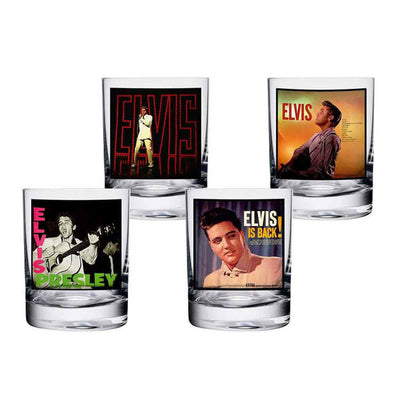 Elvis Presley Glass Set