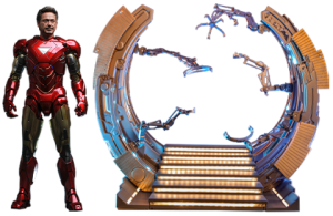 PRE-ORDER Iron Man Mark VI (2.0) with Suit-Up Gantry