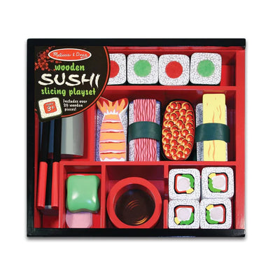 Melissa Doug Wooden Sushi Kit