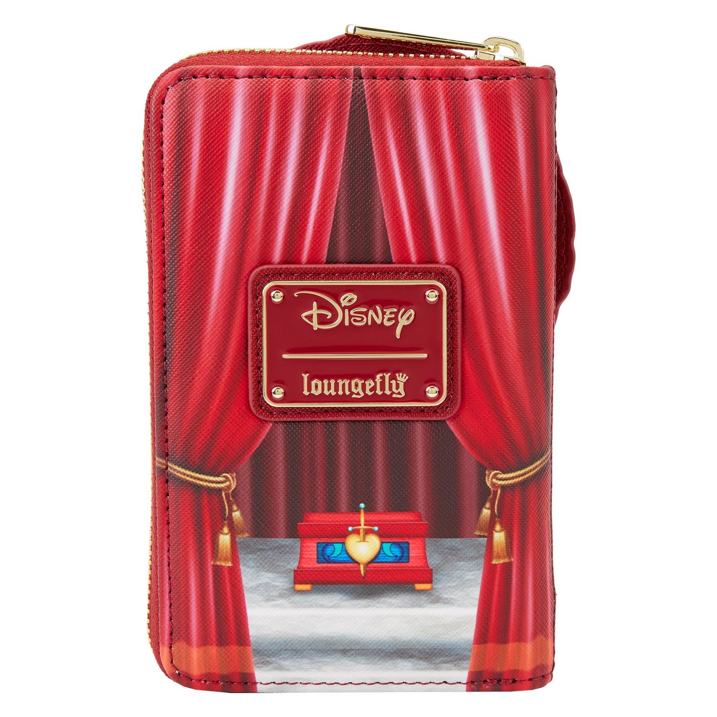 Loungefly Disney Snow White Evil Queen Throne Zip Wallet