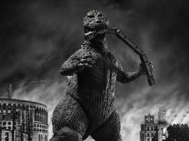PRE-ORDER Godzilla (1954) Kaiju Collective Godzilla (Black & White)