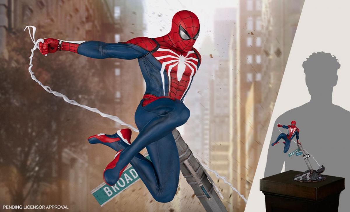 SPIDER-MAN: ADVANCED SUIT Sixth Scale Diorama by PCS