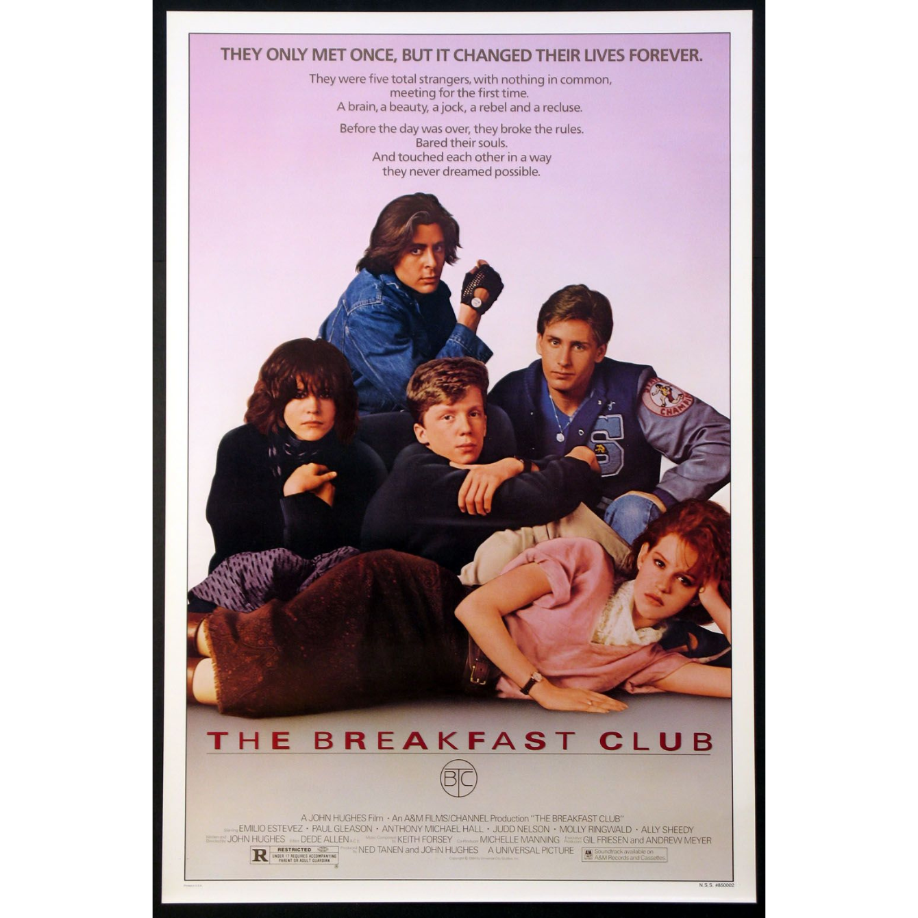 The Breakfast Club One Sheet Poster