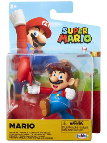 Super Mario ( hat in hand) - Mario 2.5 Inch Mini Figure