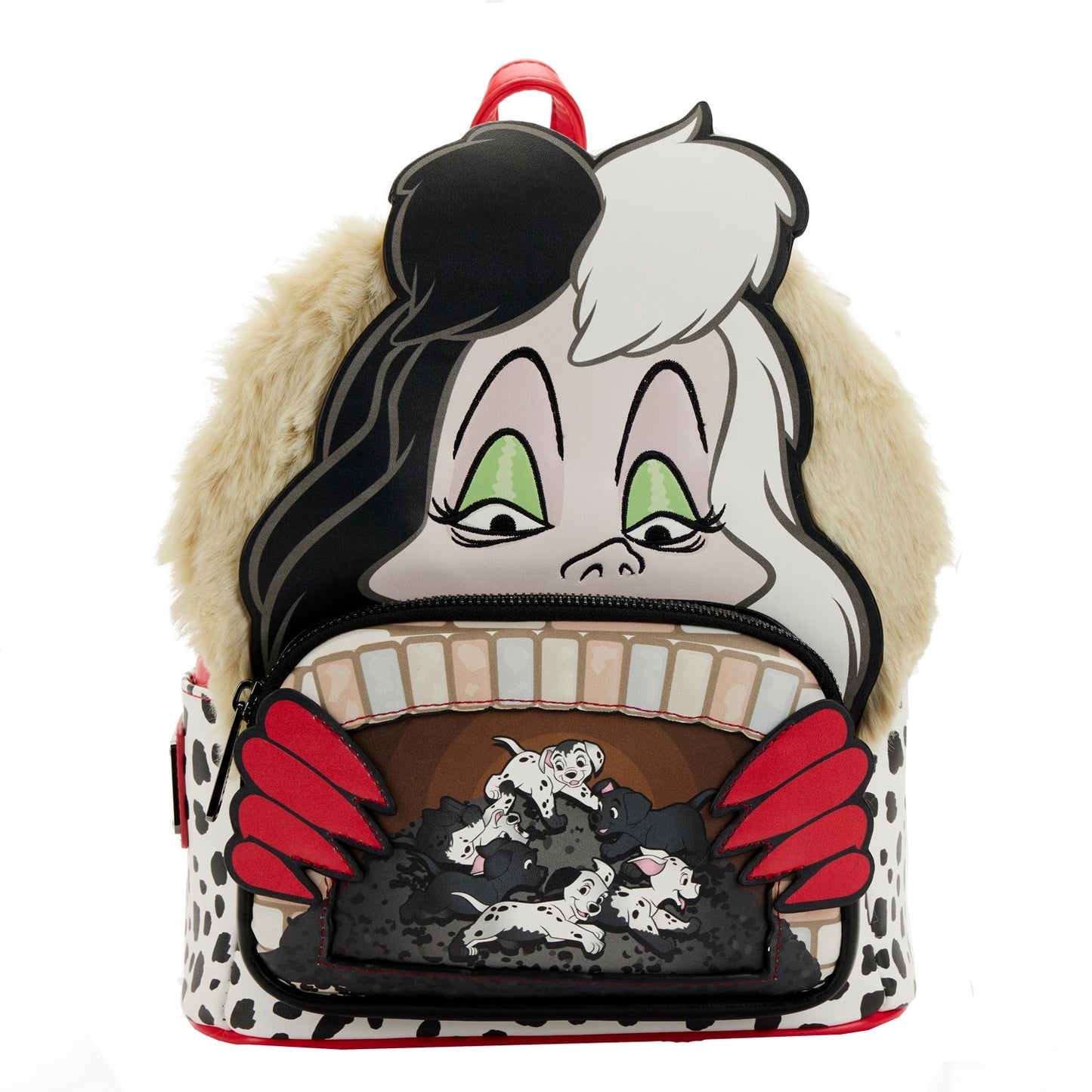 Disney 101 Dalmatians Villains Scene Cruella Mini Backpack