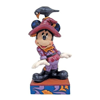 Disney Traditions Scarecrow Mickey Mouse by Jim Shore Statue Scaredy-Crow