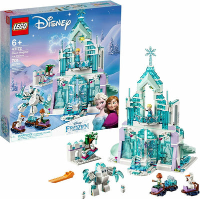 LEGO 43172 Frozen Elsa's Magical Ice Palace Building Kit 701 Pcs Disney Castle
