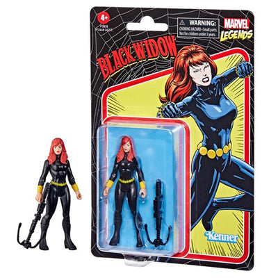 Marvel Legends Retro 375 Collection 3 3/4-Inch Black Widow
