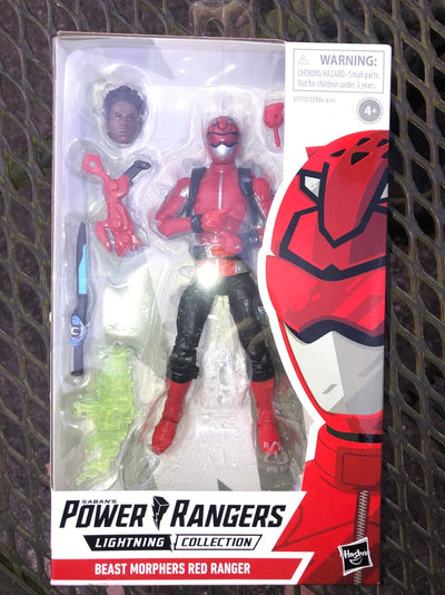 Beast Morphers Red Ranger Power Rangers Lightning Collection 2019 Hasbro