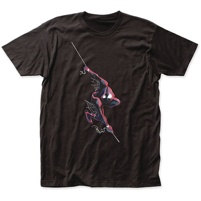 Spider-Man Miles Morales Painting Previews Exclusive Black T-Shirt