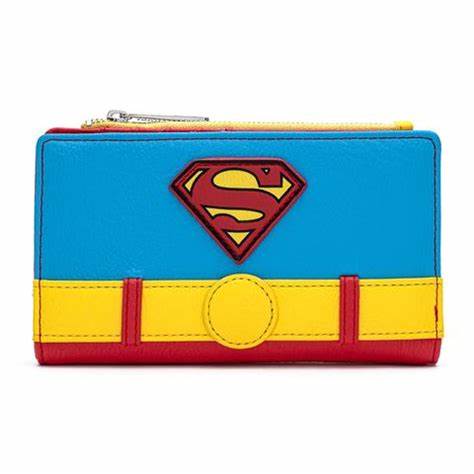 LOUNGEFLY X DC COMICS CLASSIC SUPERMAN COSPLAY WALLET