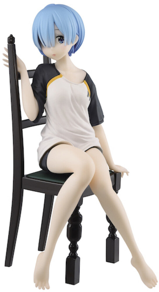 BanPresto - Re:Zero Starting Life in Another World Relax Time Rem T-Shirt Figure