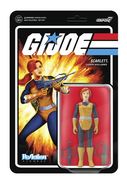 G.I. Joe ReAction Scarlett Figure