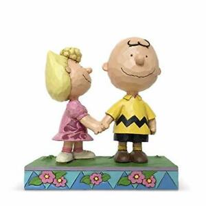 Enesco Peanuts by Jim Shore Charlie Brown and Sally