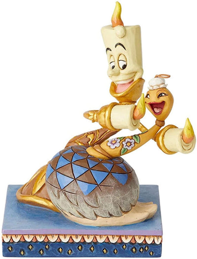 Disney Traditions by Jim Shore “Beauty and the Beast” Lumiere Stone Resin Figurine