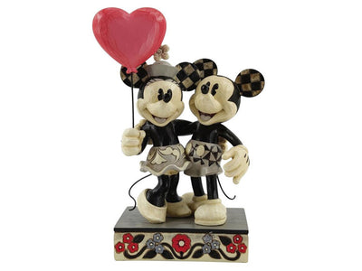 Mickey Mouse Disney Traditions "Love is in the Air" Mickey and Minnie (Jim Shore)