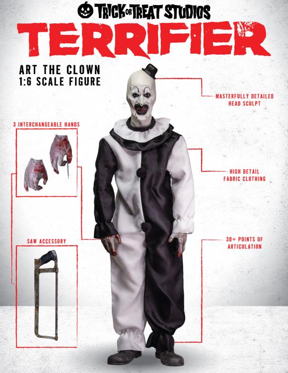 Terrifier- Art the Clown 1:6 Scale Figure