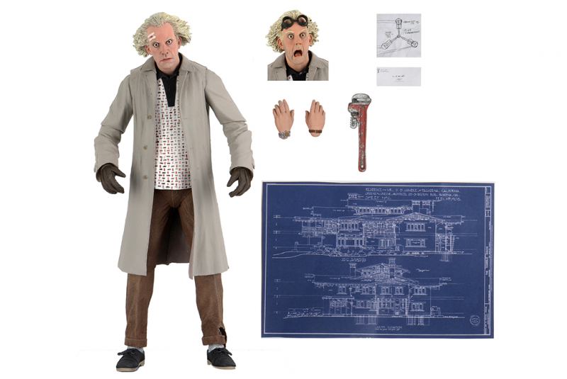 Back To The Future 7″ Scale Action Figure – Ultimate Doc Brown
