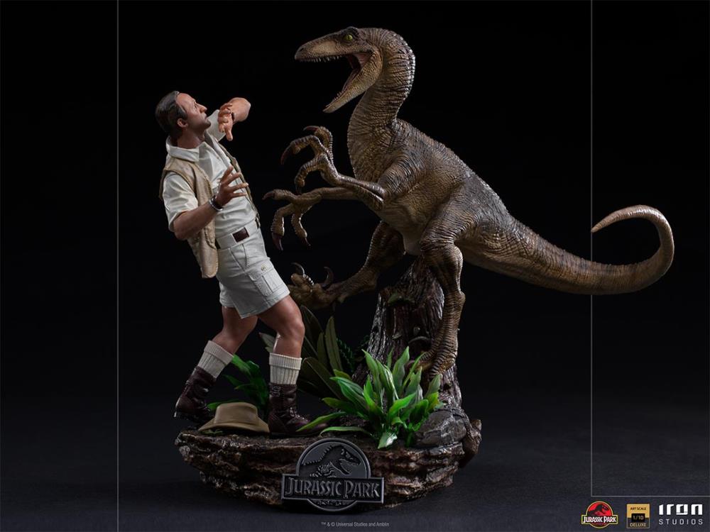 Jurassic Park Clever Girl Deluxe Art Scale 1/10