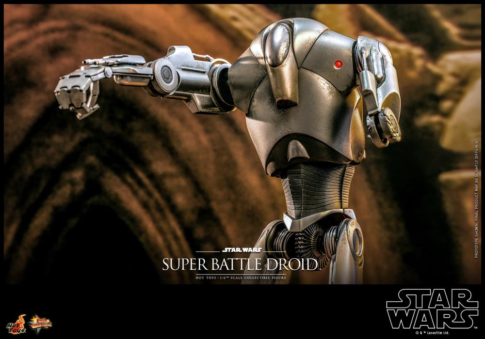 PRE-ORDER Star Wars: Attack of the Clones MMS682 Super Battle Droid 1/6th Scale Collectible Figure