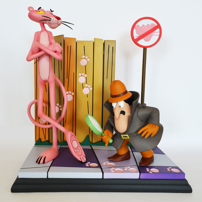 Pink Panther & The Inspector Limited Edition Statue