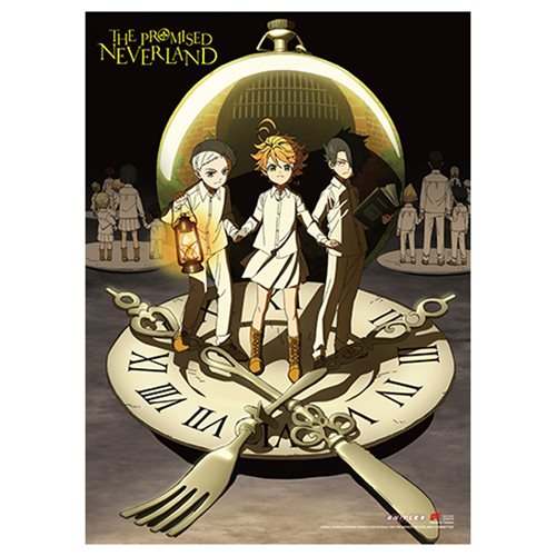 The Promised Neverland Key Art Wall Scroll