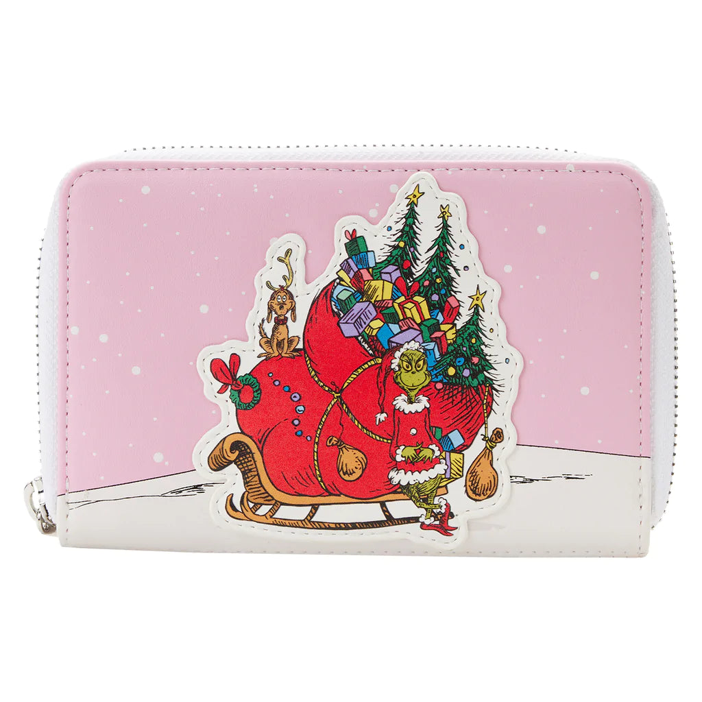 Dr. Seuss' How the Grinch Stole Christmas! Sleigh Zip Around Wallet
