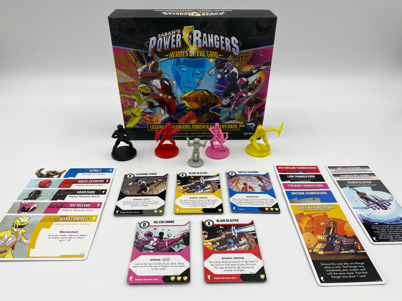 Power Rangers Heroes of the Grid: Legendary Rangers - Forever Rangers Pack