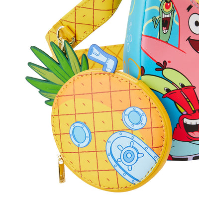 Loungefly Nickelodeon Spongebob Squarepants Group Shot Crossbody