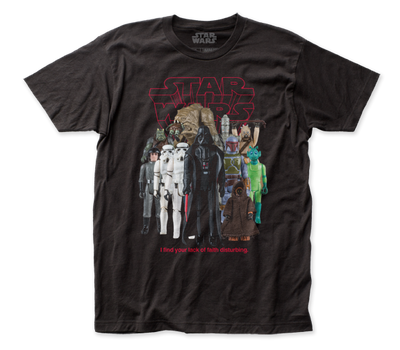 Star Wars – Bad Guys Action Figures T Shirt