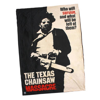 TEXAS CHAINSAW MASSACRE™ WHO WILL SURVIVE THROW BLANKET