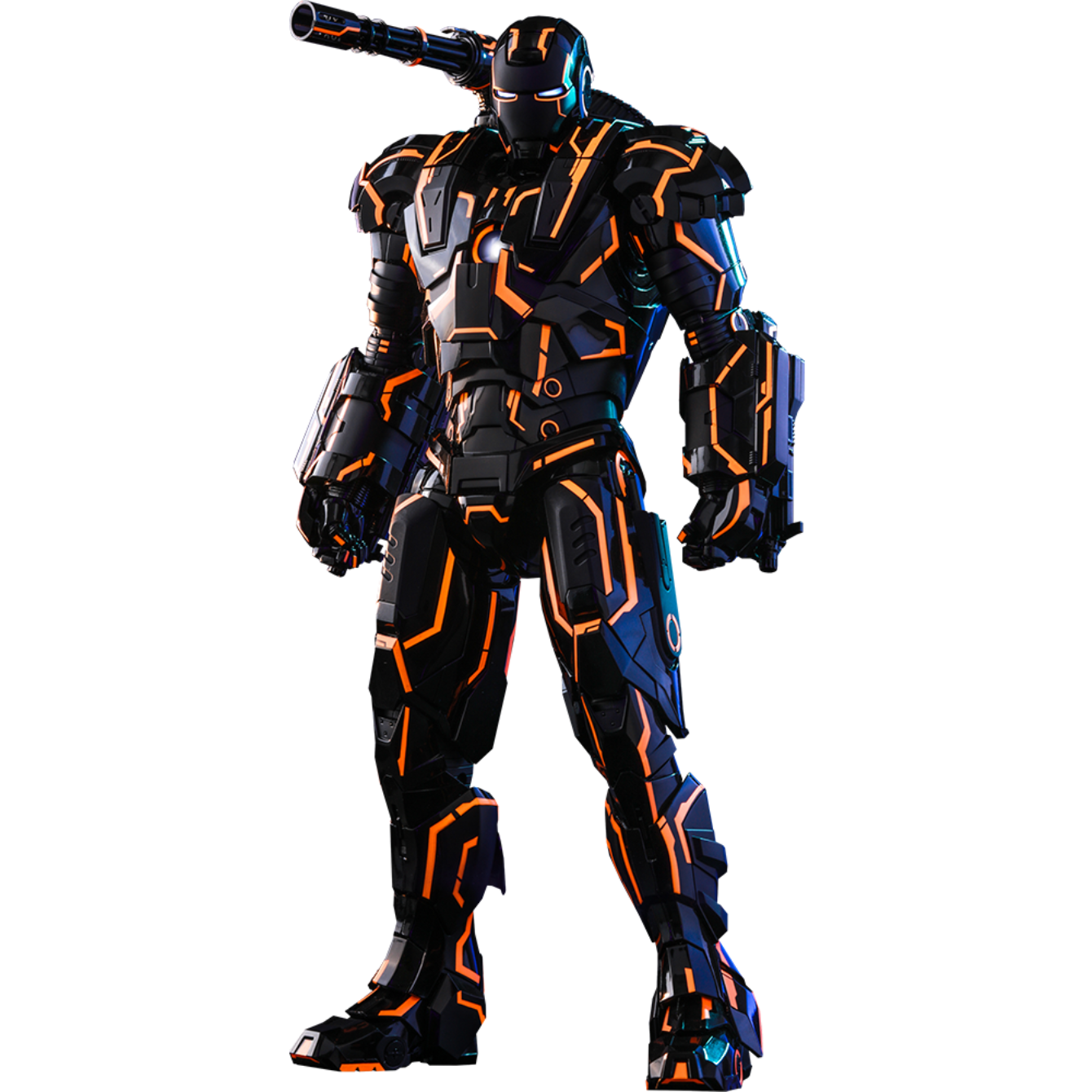 Neon Tech War Machine - Sixth Scale Figure by Hot Toys