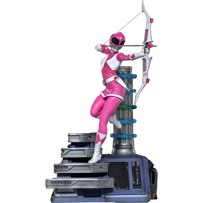 Mighty Morphin Power Rangers Battle Diorama Series Pink Ranger 1/10 Scale Limited Edition Statue