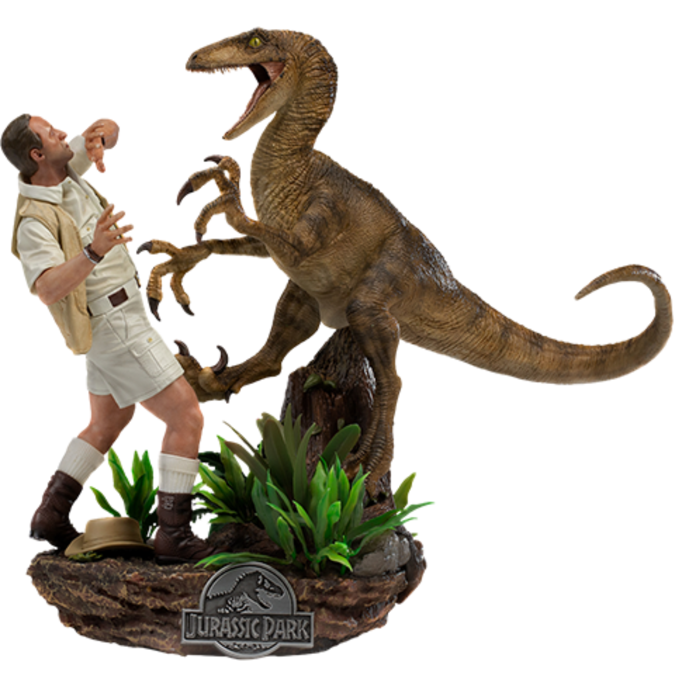 Jurassic Park Clever Girl Deluxe Art Scale 1/10