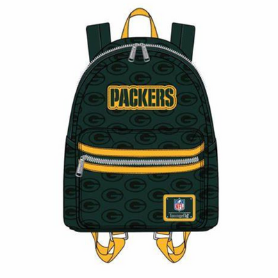 NFL GreenBay Packers LOGO Mini Backpack Loungefly