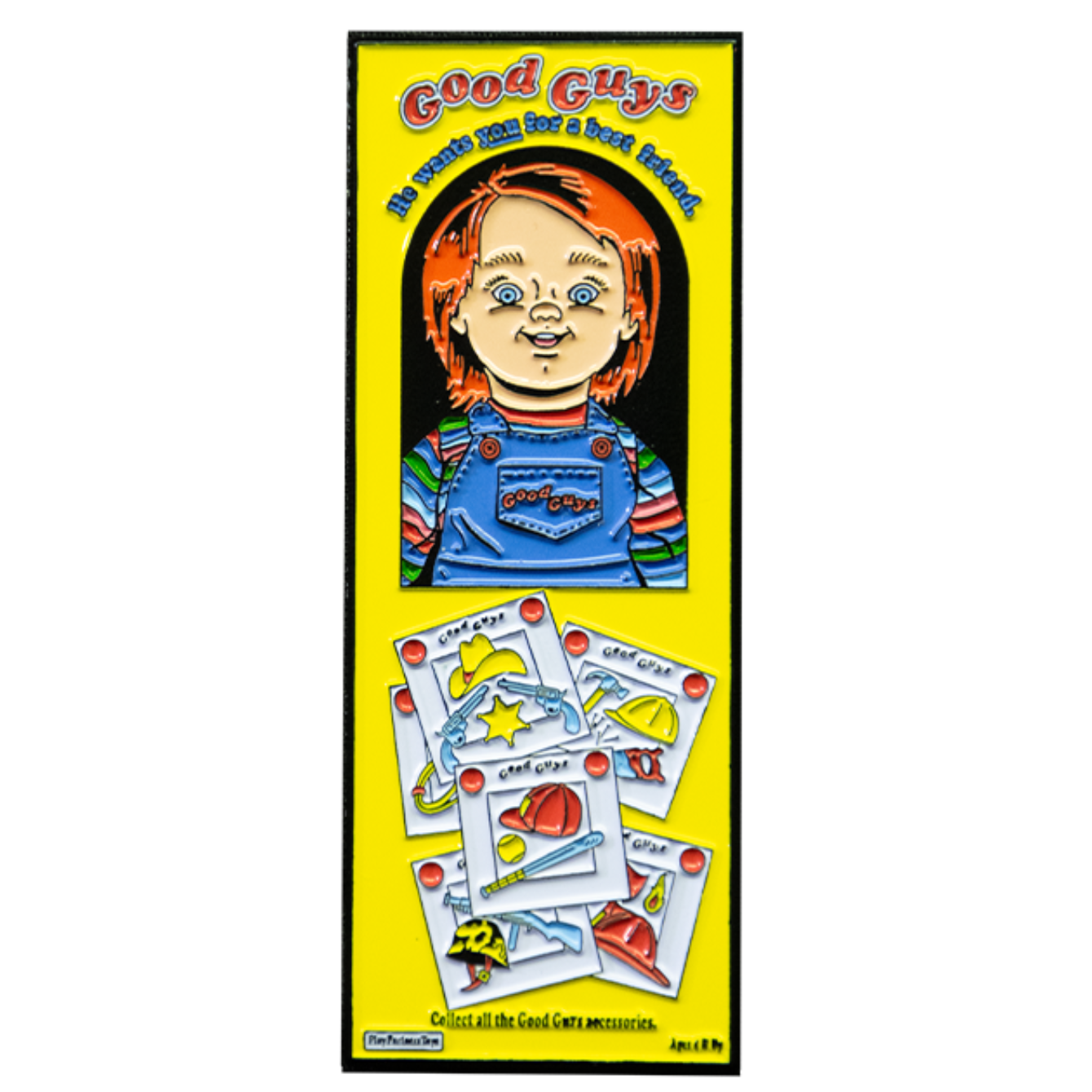 Pin- Child's Play 2- Good Guys Box Pin
