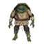 NECA Universal Monsters Teenage Mutant Ninja Turtles Ultimate Leonardo Hunchback 7 Inch Scale Action Figure