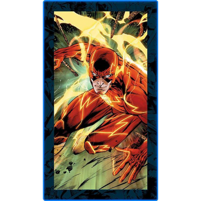 The Flash LED Mini-Poster Light Wall Light - Illuminated Wall Art - DC Comics