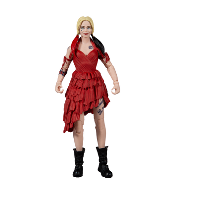 The Suicide Squad DC Multiverse Harley Quinn Action Figure (Collect to Build: King Shark)
